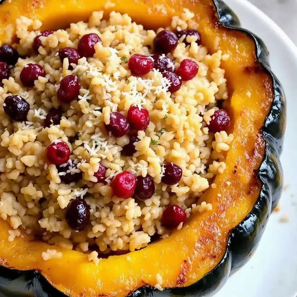 stuffed acorn squash preparation steps
