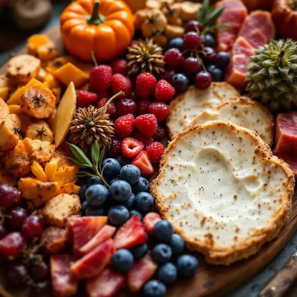 Thanksgiving Charcuterie Board preparation steps