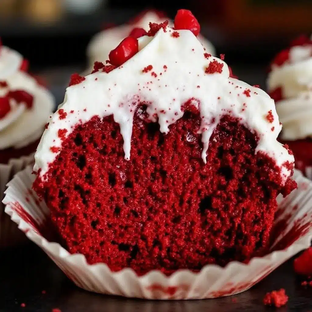 Vampire Bite Red Velvet Cupcakes - featured image